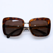 画像をギャラリービューアに読み込む, CHANEL シャネル ブラウン ゴールドフレーム Sunglasses サングラス 5369 53◻︎21 135 美品 中古 4a004060