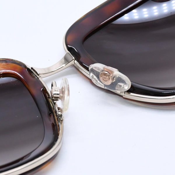 CHANEL シャネル ブラウン ゴールドフレーム Sunglasses サングラス 5369 53◻︎21 135 美品 中古 4a004060
