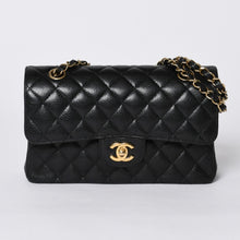 画像をギャラリービューアに読み込む, 極美品 CHANEL シャネル マトラッセ23 Wフラップ Wチェーンショルダーバッグ ランダム キャビアスキン ココマーク ゴールド金具 中古 4a000417
