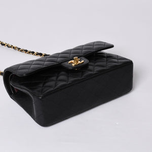 極美品 CHANEL シャネル マトラッセ23 Wフラップ Wチェーンショルダーバッグ ランダム キャビアスキン ココマーク ゴールド金具 中古 4a000417