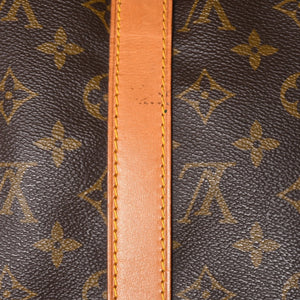 LOUIS VUITTON ルイヴィトン キーポル50 ボストンバッグ M41426 PVC レザー モノグラム FH0940 ゴールド金具 美品 中古 4a004173