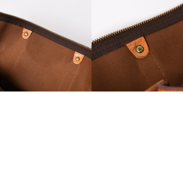 LOUIS VUITTON ルイヴィトン キーポル50 ボストンバッグ M41426 PVC レザー モノグラム FH0940 ゴールド金具 美品 中古 4a004173