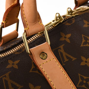 LOUIS VUITTON Keepall 50 Boston Bag M41426 PVC Leather Monogram FL0064 Gold Hardware Good Condition Used 4a004212