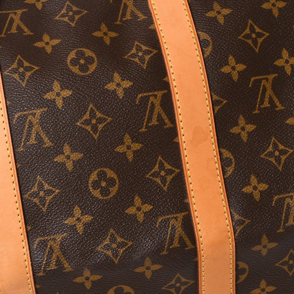 LOUIS VUITTON Keepall 50 Boston Bag M41426 PVC Leather Monogram FL0064 Gold Hardware Good Condition Used 4a004212