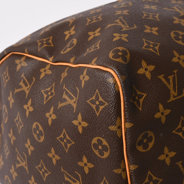 LOUIS VUITTON Keepall 50 Boston Bag M41426 PVC Leather Monogram FL0064 Gold Hardware Good Condition Used 4a004212