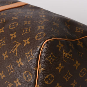 LOUIS VUITTON Keepall 50 Boston Bag M41426 PVC Leather Monogram FL0064 Gold Hardware Good Condition Used 4a004212