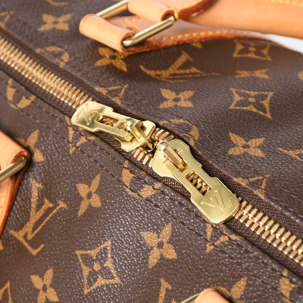 LOUIS VUITTON Keepall 50 Boston Bag M41426 PVC Leather Monogram FL0064 Gold Hardware Good Condition Used 4a004212