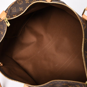 LOUIS VUITTON Keepall 50 Boston Bag M41426 PVC Leather Monogram FL0064 Gold Hardware Good Condition Used 4a004212