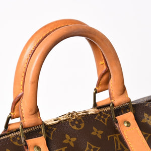 LOUIS VUITTON ルイヴィトン キーポル50 ボストンバッグ M41426 PVC レザー モノグラム FH0940 ゴールド金具 美品 中古 4a004173