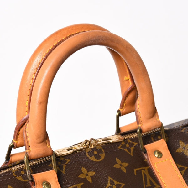 LOUIS VUITTON ルイヴィトン キーポル50 ボストンバッグ M41426 PVC レザー モノグラム FH0940 ゴールド金具 美品 中古 4a004173
