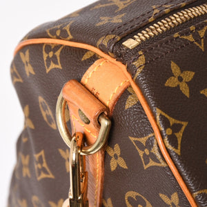 LOUIS VUITTON Monogram Keepall Bandouliere 55 2WAY Boston Bag M41414 Brown Canvas Good Condition Used 4a004221