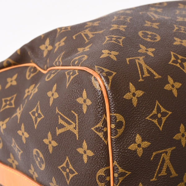 LOUIS VUITTON Monogram Keepall Bandouliere 55 2WAY Boston Bag M41414 Brown Canvas Good Condition Used 4a004221