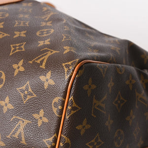 LOUIS VUITTON Monogram Keepall Bandouliere 55 2WAY Boston Bag M41414 Brown Canvas Good Condition Used 4a004221
