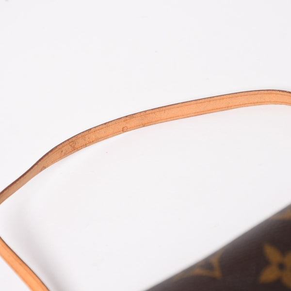 LOUIS VUITTON Papillon 30 Handbag M51385 Cylindrical Monogram PVC Leather Brown Good Condition Used 4a004175