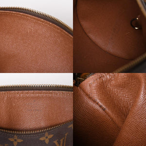 LOUIS VUITTON Papillon 30 Handbag M51385 Cylindrical Monogram PVC Leather Brown Good Condition Used 4a004175