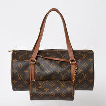 Load image into Gallery viewer, LOUIS VUITTON ルイヴィトン パピヨン30 GM ハンドバッグ M51365 モノグラム ゴールド金具 旧型 筒型 美品 中古 4a004183