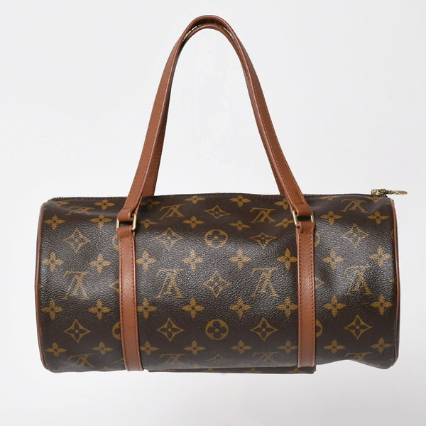 LOUIS VUITTON ルイヴィトン パピヨン30 GM ハンドバッグ M51365 モノグラム ゴールド金具 旧型 筒型 美品 中古 4a004183