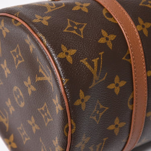LOUIS VUITTON ルイヴィトン パピヨン30 GM ハンドバッグ M51365 モノグラム ゴールド金具 旧型 筒型 美品 中古 4a004183