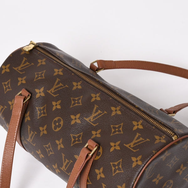 LOUIS VUITTON ルイヴィトン パピヨン30 GM ハンドバッグ M51365 モノグラム ゴールド金具 旧型 筒型 美品 中古 4a004183