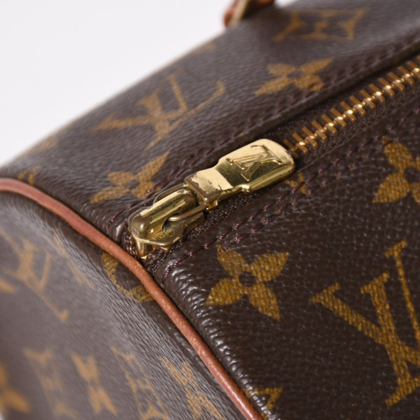 LOUIS VUITTON ルイヴィトン パピヨン30 GM ハンドバッグ M51365 モノグラム ゴールド金具 旧型 筒型 美品 中古 4a004183