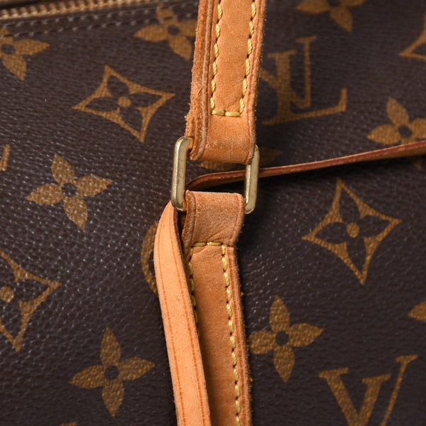 LOUIS VUITTON Papillon 30 Handbag M51385 Cylindrical Monogram PVC Leather Brown Good Condition Used 4a004175