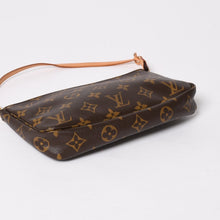 画像をギャラリービューアに読み込む, 極美品 LOUIS VUITTON ルイヴィトン ポシェット アクセソワール アクセサリーポーチ M51980 モノグラム ブラウン レザー PVC 中古 4a004209