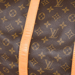 LOUIS VUITTON Monogram Keepall Bandouliere 55 2WAY Boston Bag M41414 Brown Canvas Good Condition Used 4a004177