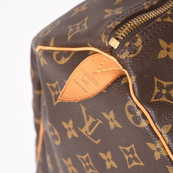 LOUIS VUITTON Keepall 50 Boston Bag M41426 PVC Leather Monogram SP0937 Gold Hardware Good Condition Used 4a004190