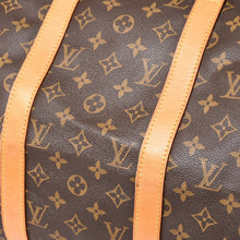 画像をギャラリービューアに読み込む, LOUIS VUITTON ルイヴィトン キーポル50 ボストンバッグ M41426 PVC レザー モノグラム SP0937 ゴールド金具 美品 中古 4a004190