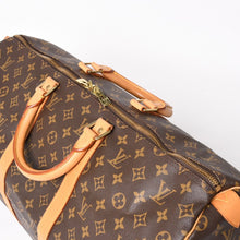 画像をギャラリービューアに読み込む, LOUIS VUITTON ルイヴィトン キーポル50 ボストンバッグ M41426 PVC レザー モノグラム SP0937 ゴールド金具 美品 中古 4a004190