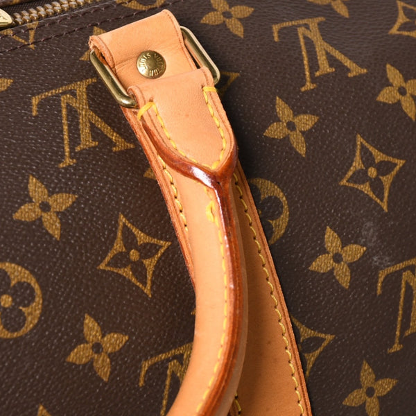 LOUIS VUITTON Keepall 50 Boston Bag M41426 PVC Leather Monogram SP0937 Gold Hardware Good Condition Used 4a004190
