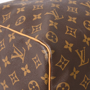LOUIS VUITTON Keepall 50 Boston Bag M41426 PVC Leather Monogram SP0937 Gold Hardware Good Condition Used 4a004190