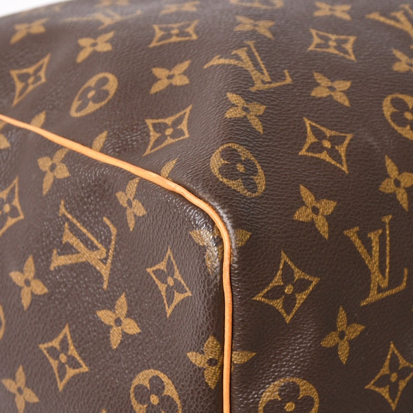 LOUIS VUITTON Keepall 50 Boston Bag M41426 PVC Leather Monogram SP0937 Gold Hardware Good Condition Used 4a004190