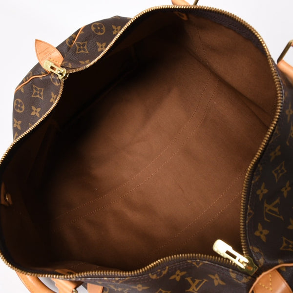 LOUIS VUITTON Keepall 50 Boston Bag M41426 PVC Leather Monogram SP0937 Gold Hardware Good Condition Used 4a004190