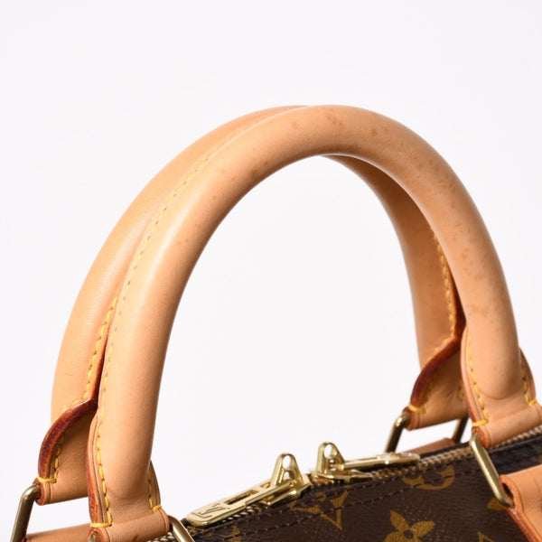 LOUIS VUITTON Monogram Keepall Bandouliere 55 2WAY Boston Bag M41414 Brown Canvas Good Condition Used 4a004177
