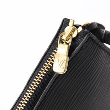 画像をギャラリービューアに読み込む, 極美品 LOUIS VUITTON ルイヴィトン ポシェット アクセソワール アクセサリーポーチ M52942 エピ ブラック ゴールド金具 中古 4a004180