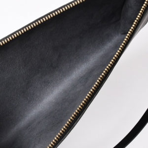 Very Good Condition LOUIS VUITTON Pochette Accessory Pouch M52942 Epi Black Gold Hardware Used 4a004180