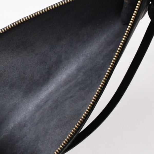 LOUIS VUITTON Pochette Accessory Pouch M52942 Epi Black Gold Hardware Good Condition Used 4a004179