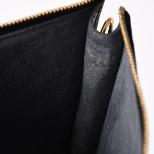 LOUIS VUITTON Pochette Accessory Pouch M52942 Epi Black Gold Hardware Good Condition Used 4a004179