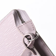 画像をギャラリービューアに読み込む, 極美品 LOUIS VUITTON ルイヴィトン ポシェット アクセソワール アクセサリーポーチ M5294B エピ ラベンダー シルバー金具 中古 4a004185
