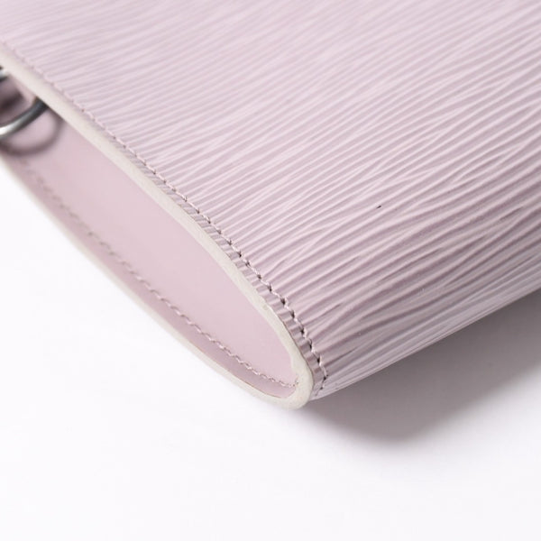 Very Good Condition LOUIS VUITTON Pochette Accessory Pouch M5294B Epi Lavender Silver Hardware Used 4a004185