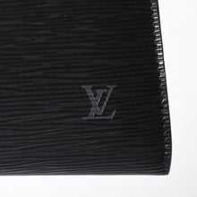 画像をギャラリービューアに読み込む, 極美品 LOUIS VUITTON ルイヴィトン ポシェット アクセソワール アクセサリーポーチ M52942 エピ ブラック ゴールド金具 中古 4a004178