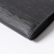 画像をギャラリービューアに読み込む, 極美品 LOUIS VUITTON ルイヴィトン ポシェット アクセソワール アクセサリーポーチ M52942 エピ ブラック ゴールド金具 中古 4a004178