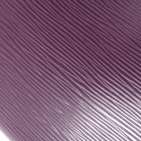 Very Good Condition LOUIS VUITTON Pochette Accessory Pouch M5298K Epi Purple Silver Hardware Used 4a004185