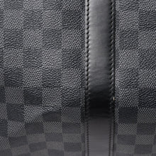 画像をギャラリービューアに読み込む, 極美品 LOUIS VUITTON ルイヴィトン ボストン キーポルバンドリエール45 ダミエグラフィット N41418 ブラック シルバー金具 4a004192