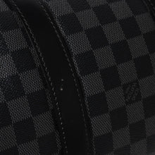画像をギャラリービューアに読み込む, 極美品 LOUIS VUITTON ルイヴィトン ボストン キーポルバンドリエール45 ダミエグラフィット N41418 ブラック シルバー金具 4a004192