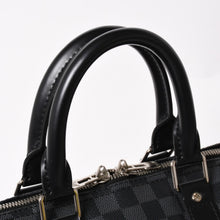 画像をギャラリービューアに読み込む, 極美品 LOUIS VUITTON ルイヴィトン ボストン キーポルバンドリエール45 ダミエグラフィット N41418 ブラック シルバー金具 4a004194