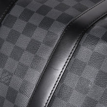 画像をギャラリービューアに読み込む, 極美品 LOUIS VUITTON ルイヴィトン ボストン キーポルバンドリエール45 ダミエグラフィット N41418 ブラック シルバー金具 4a004194