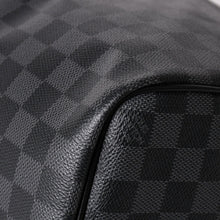 画像をギャラリービューアに読み込む, 極美品 LOUIS VUITTON ルイヴィトン ボストン キーポルバンドリエール45 ダミエグラフィット N41418 ブラック シルバー金具 4a004194