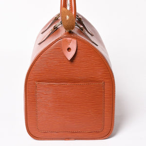 LOUIS VUITTON Speedy 30 M43003 Handbag Brown Gold Hardware Epi Leather Good Condition Used 4a004214
